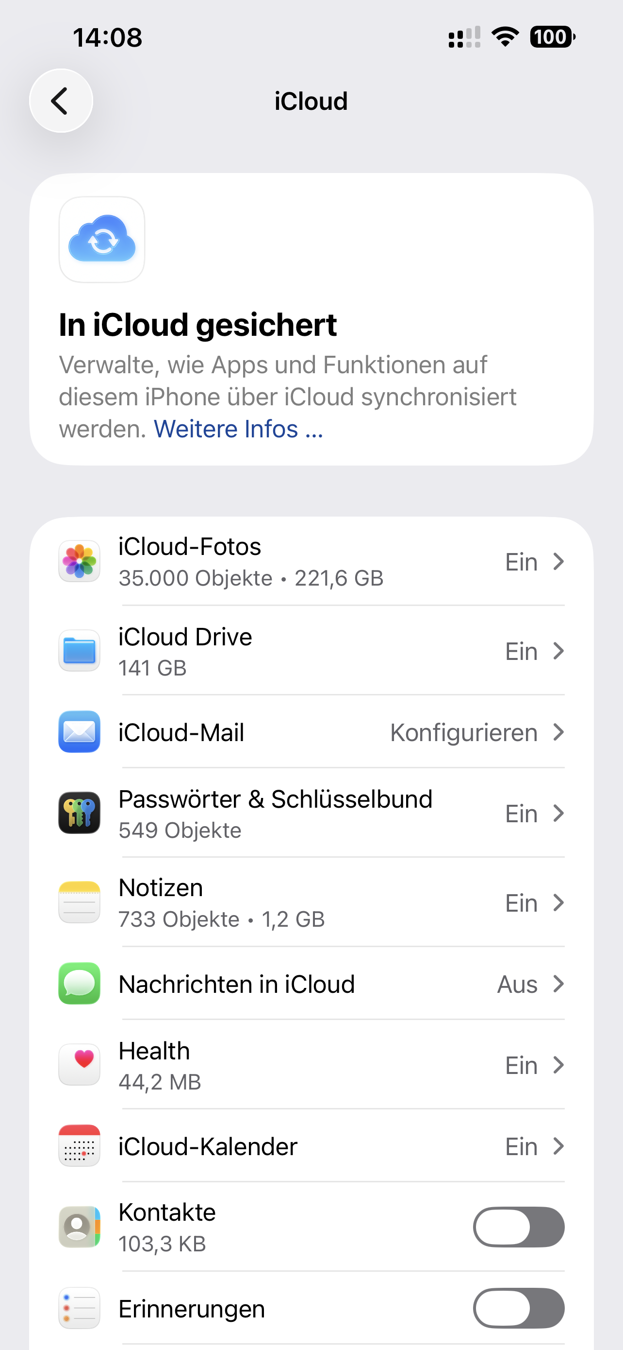 iCloud Backup