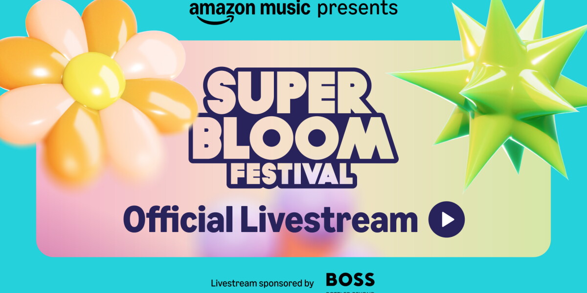 SUPERBLOOM 2026: Livestream kostenlos bei Amazon Music