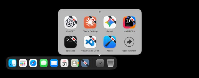 Mac-App BX: Sandbox für KI-Agenten und Entwickler-Tools