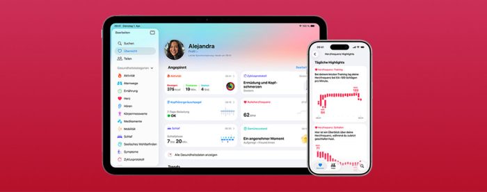 Apple Health runderneuert: KI, Gesundheitsalter und Laborwerte